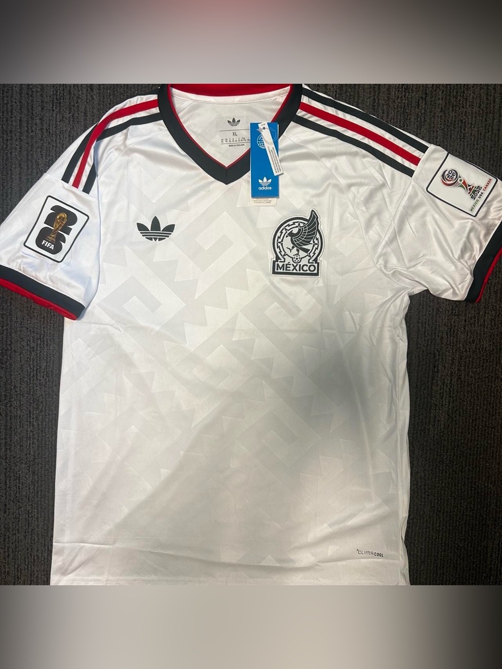 México World Cup 2026 Away | Size XL | WC badges